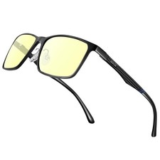 Mens Blue Light Glasses: Al-Mg Lightweight Computer Glasses Anti Eyestrain Bl... picture