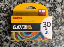 Kodak 30XL Tri Color Ink Cartridge Genuine OEM New Sealed picture
