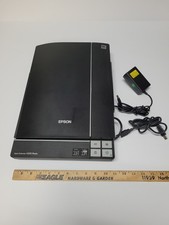 Epson Perfection V370 Photo Flatbed Scanner 4800x9600 CCD USB w/ Adapter picture