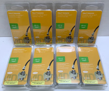 On-Q (F3481-DM-V1) Legrand Video F-Connector, Almond, 8 Pack picture