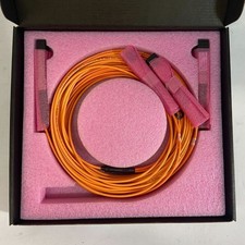 Lot of 4 Dell AOC-Q+-4S+-10G-10M-G2 Active Optical Cable FCBN510QE2C30FC1 0VF5H picture
