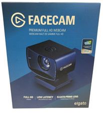 Elgato Facecam MK.2 Premium 1080p60 Full HD USB Webcam (Black), 10WAC9901 picture