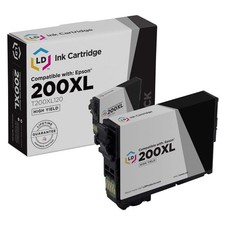 LD T200XL120 200XL Black Ink Cartridge for Epson XP-400 XP-200 WF-2520 WF-2530 picture