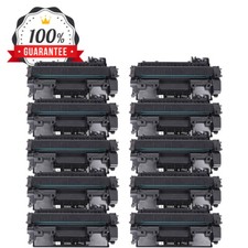 10 Pack CE505A 05A Toner Cartridge Fits for HP LaserJet P2030 P2035 P2050 P2055 picture
