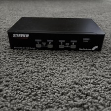 StarTech.com  (SV431USBAE) 4-Ports Rack-Mountable KVM Switch picture