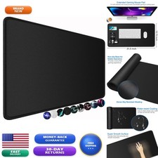 Naukay Large Gaming Mouse Pad, 31.5x15.7 In Large Desk Computer Keyboard Mouse picture