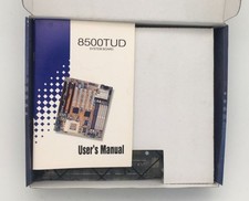 Motherboard, 8500tud at, 3x isa, 5x pci, box and accessories picture