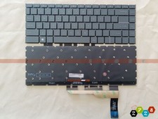 New For MSI Modern 14 MS-14D1 MS-14D2 MS-14D3 M14 US Gray White Backlit Keyboard picture