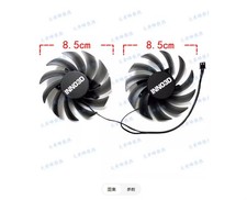 Graphics Card Fan CF-12915S For INNO3D GTX1650S Twin X2 Black Gold Supreme picture