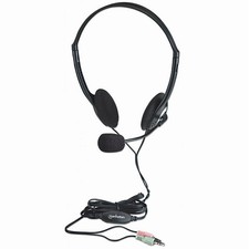 Manhattan 164429 Stereo Headphones With Microphone And Volume Control_ picture