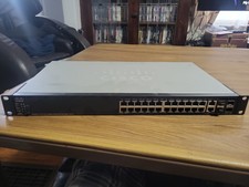 Cisco SG550X-24 24-Port Gigabit Network Switch P/N: SG550X-24-K9-NA V01  picture