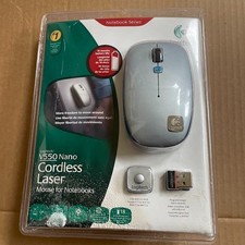 New/Sealed. Logitech V550 Nano Cordless Laser Notebook Mouse w/ Receiver picture