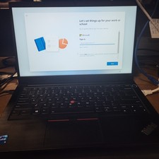 Scratched LCD Lenovo ThinkPad E14 Gen 2 Intel i5-1135G7 2.4GHz 8GB 256GB SSD  picture