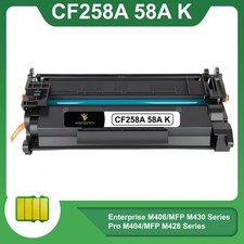 1pk With Chip CF258A 58A Toner Cartridge For HP LaserJet Pro M404n M404dn M404dw picture