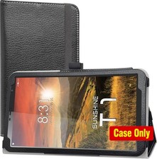 Slim Folding Stand Cover Case in Black for 8