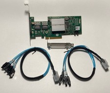 Dell H200 6Gbps HBA LSI 9210-8i P20 IT Mode ZFS FreeNAS unRAID W 2*SFF-8087 SATA picture