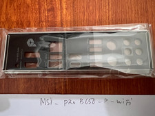 MSI  IO SHIELD FOR MSI B650 GAMING PLUS WIFI, PRO B650 VC WIFI ,PRO B650-P WIFI picture