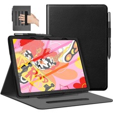 LaoShuSheng Case for XPPen Magic Drawing Pad Tablet 12.2 Inch, Premium Black picture
