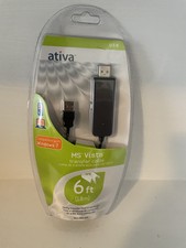 Ativa MS Vista 6' Ft USB Transfer Cable - Windows 7 Compatible - NEW picture
