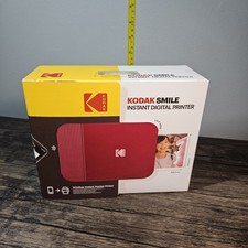 KODAK Smile Instant Digital Printer Wireless Pocket Printer New Red Sealed picture