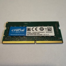 Crucial 4GB DDR4 2400 MHz PC4-19200 1Rx8 SODIMM Laptop Memory RAM (CT4G4SFS824A) picture