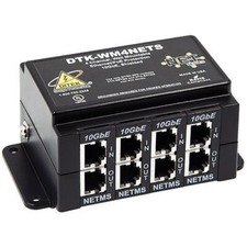 DITEK DTK-WM4NETS 4 Channel Wall Mount POE Ethernet Protector picture