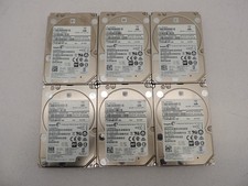 Lot of 6 Seagate 900GB 10K 12Gbps SAS 2.5