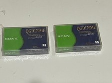 Lot of 2 New Sony QGD170ME AME 170M D8 Data Tape Cartridges 20GB - 40 GB SEALED picture