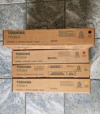 Toshiba TFC25 Toner Cartridge Set T-FC25-K T-FC25-C T-FC25-M T-FC25-Y picture