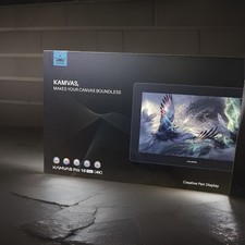 HUION KAMVAS PRO 16 Plus 4K UHD Graphics Drawing Tablet with Screen. Open Box. picture