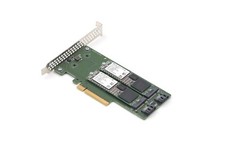 HP Dual M.2 SATA PCIe Storage Controller W/2x120GB SSD P/N:759505-001 777259-002 picture