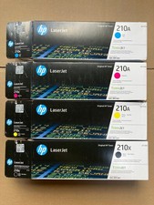 HP 210X Black High Yield, 210A Cyan/Magenta/Yellow Standard Yield Toner Set picture