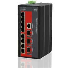 CTC Union IGS+803SM-8PH24 Industrial Managed GbE PoE Switch picture