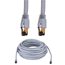 Cat8 Ethernet Cable RJ45 Shielded High Speed 40Gbps Internet Grey Copper Lot picture