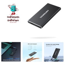 Versatile 500GB External SSD - Plug & Play, Compatible with All Devices picture
