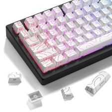 Letter Drive PBT Keycaps 98/134 Key Double Shot Shine-Through for MX Keyboard picture