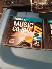 Lot of 3 Memorex Music CD-RW 700 MB VTG NOS picture