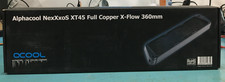 Brand New Alphacool NexXxos XT45 Full Copper X-Flow 360mm Radiator. picture