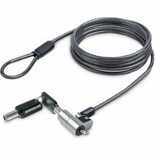 Startech Nano Laptop Cable Lock, 6.6ft Cut-Resistant Steel Cable, Keyed picture