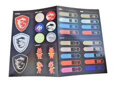 MSI Lucky Dragon Logo  Battery Fan RGB SATA Stickers Decals PC Tower Case Label picture