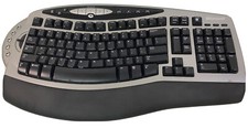Genuine Microsoft Wireless Comfort Keyboard Model #1027, Without Receiver picture