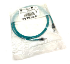 Allen Bradley 1585D-M4TBJM-2 Ser B Ethernet Media Patchcord M12 Straight to RJ45 picture