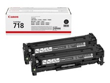 1x2 Canon Toner Cartridge 718 BK VP 2662B005 picture