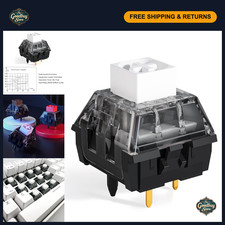 72PCS Clicky Mechanical Keyboard Switches - Kailh Box White V2, 5 Pin Gaming picture