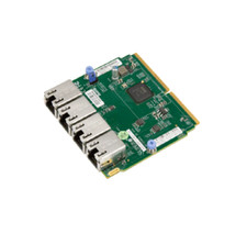 Supermicro AOC-MGP-I4M 4x 1GbE Copper RJ-45 Network 1Gigabit LAN SIOM Modular picture