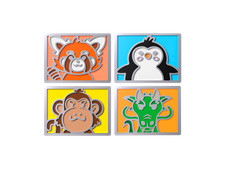HyperX Badge Pack - Cute Magnetic Badges picture