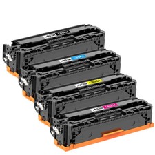 4x CB540A Toner Cartridge For HP 125A Laserjet CP1215 CP1518NI CM1312 CP1525nw picture