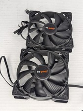 Be Quiet(Two Pack) Pure Wings 3, 120mm PWM Case Fan High Performance Cooling Fan picture