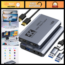 4K60FPS USB 3.0 HDMI Capture Card with Pass-Through for Streaming & Recording picture