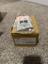 (10 Pack) Legrand Ortronics TracJack 4pt Stainless Steel Faceplate 403STJ14 picture